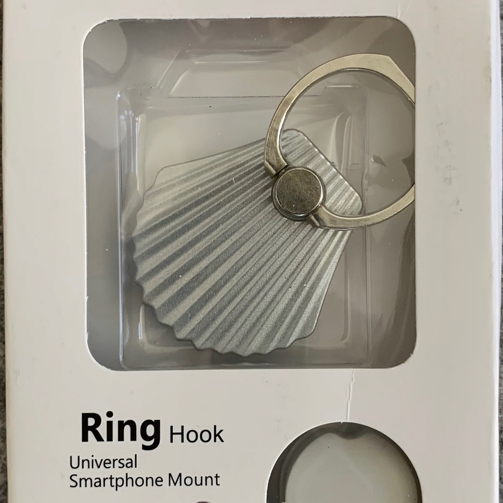 🔵3/$25 Smartphone Kickstand/Hook, SILVER shell
